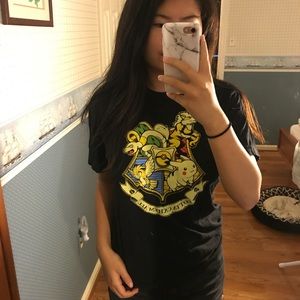 Pokemon & Harry Potter crossover tee